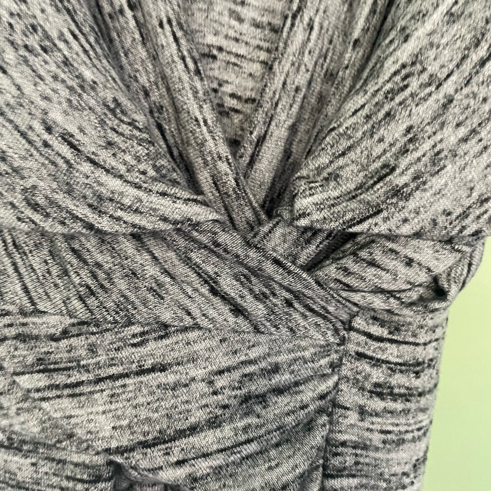 Amadi via Anthropologie Sz Large Grey Knit Dress - Picture 2 of 4